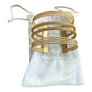 Park Lane Goldie Cuff Open Cuff Bracelet Tiered Minimalist Statement Piece